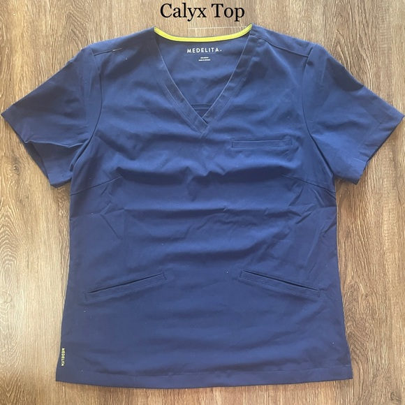 Medelita Navy Scrub 3-piece Bundle | Sz: Medium - Picture 15 of 16